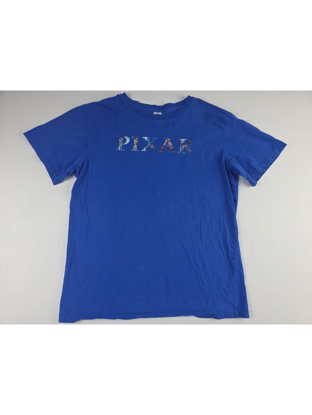 Vintage Pixar Graphic Spellout Shirt Size Large